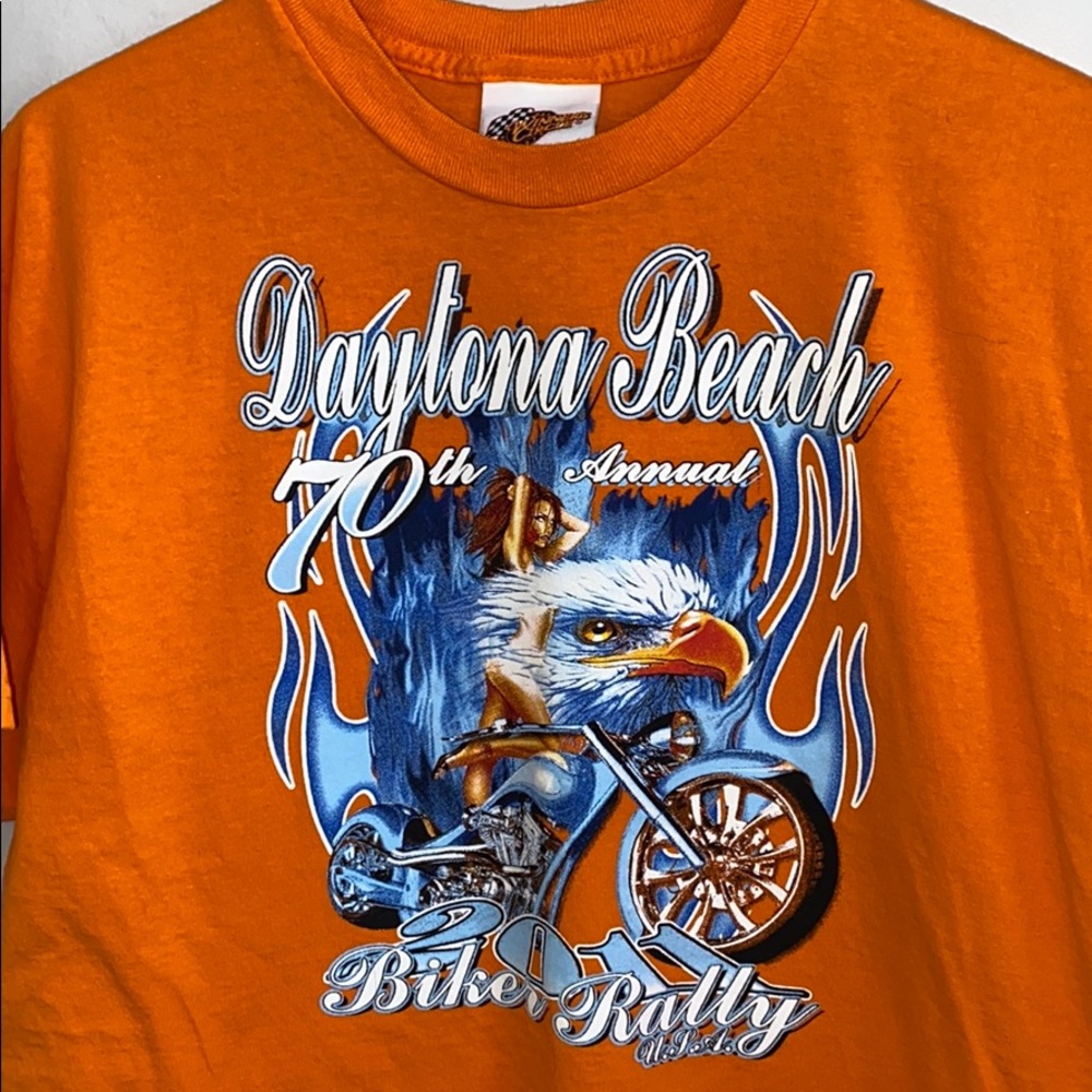 Daytona Beach 70th Biker Rally t-shirt - Picture 2 of 5